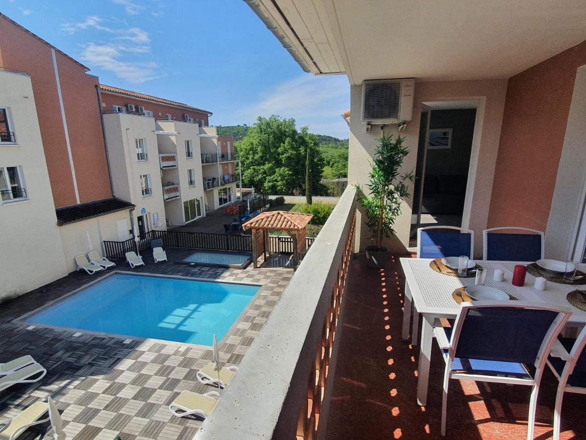 La Piscine Des Gorges - Climatisation Parking Apartment Greoux-les-Bains ภายนอก รูปภาพ